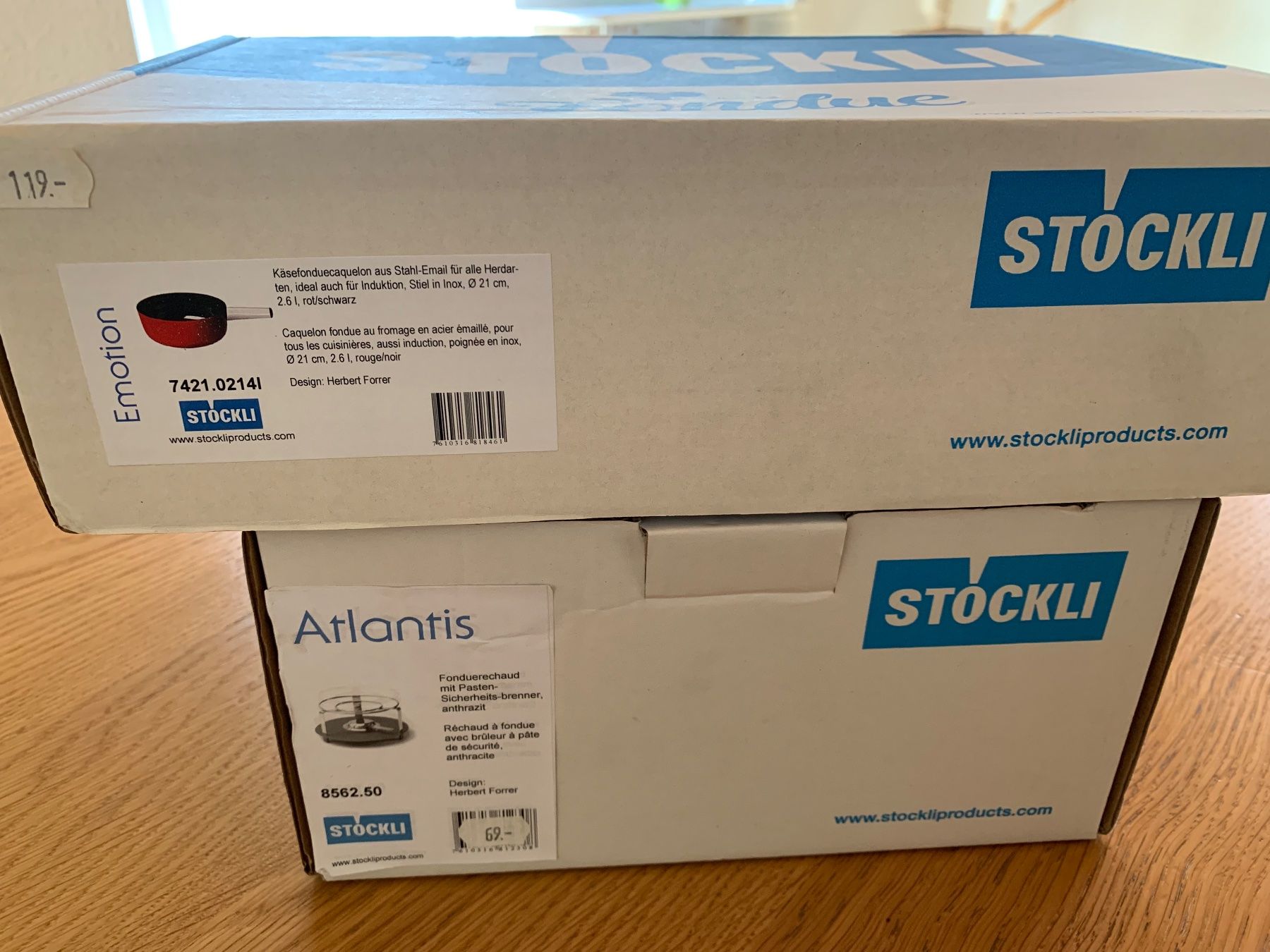 Stöckli Pfannen: Fondue Set Stöckli – Gebraucht aus Wittnau von Helvetia1 6