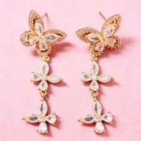 Boucles d'oreilles papillon