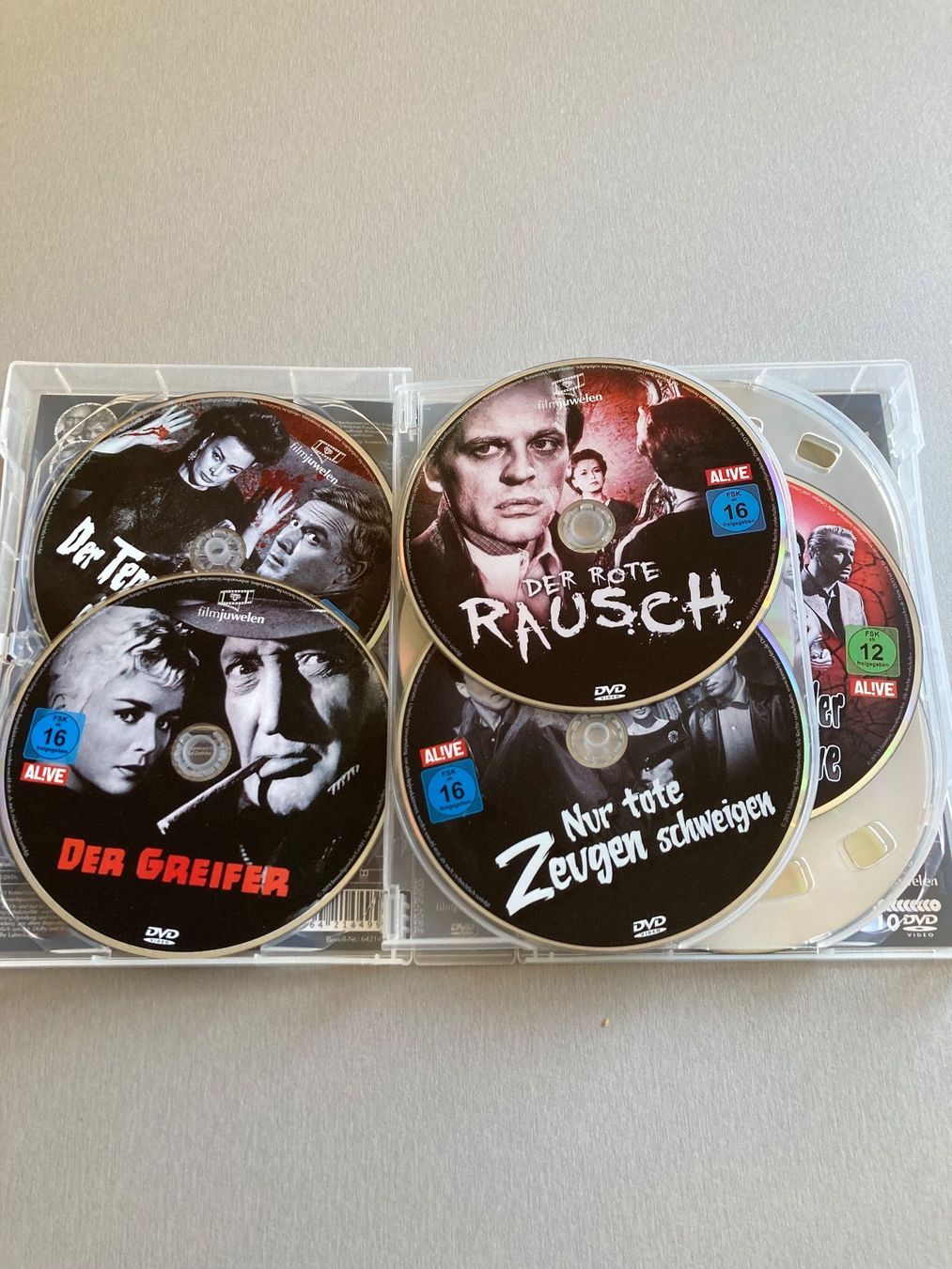 Alle DVDs: Krimi Klassiker - 10 DVDs – Gebraucht aus Wald ZH von Liedermacher 2