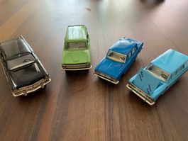 4 Modellautos aus USSR