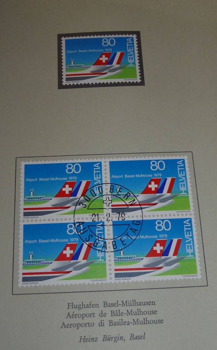 Tutti i francobolli: 1978/79 PTT Heft mit Sonderpostmarken – Usato da Spreitenbach venduto da Mustang_1105 3