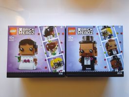 LEGO BrickHeadz Braut und Bräutigam 40383 40384