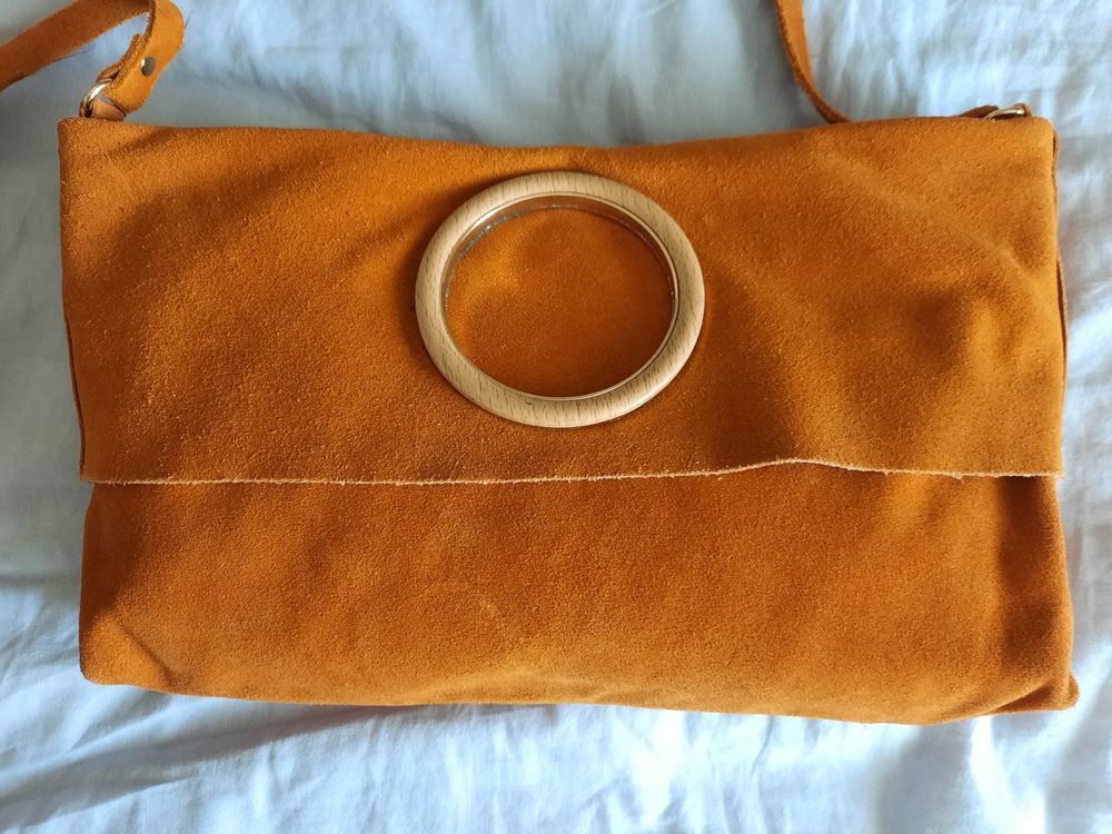 Sac a main orange zara sale