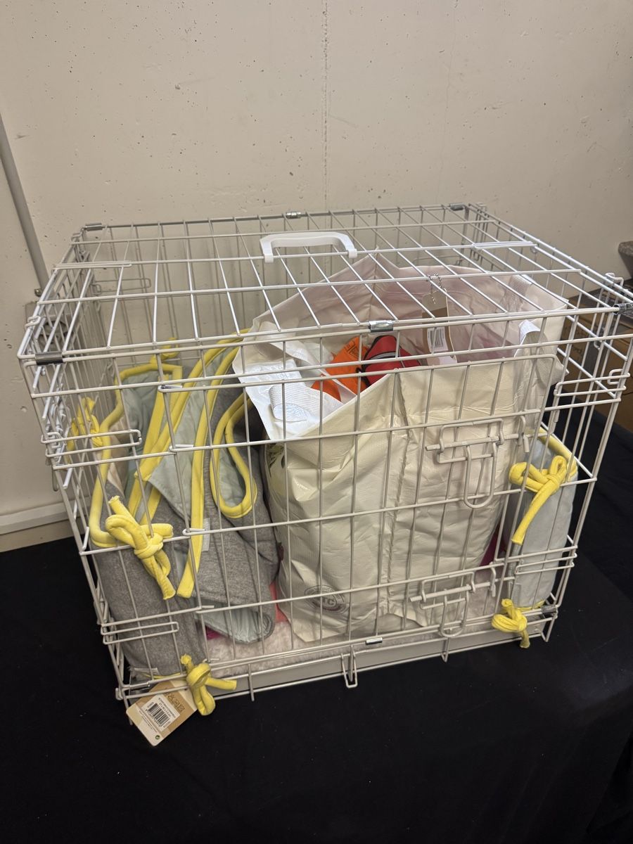 Gabbie, trasporto & Sicurezza: Hundekäfig, Schwimmveste, Kuscheldecken – Nuovo (secondo la descrizione) da Bottighofen venduto da san_v5p7 3