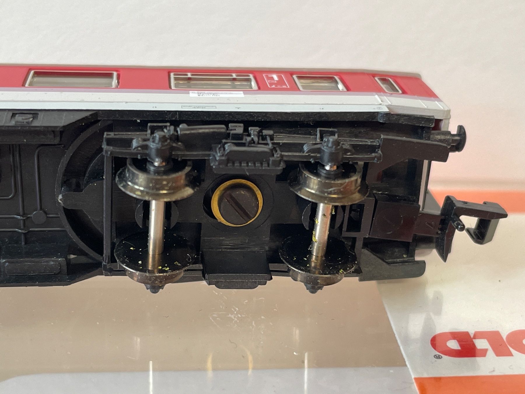 Arnold Modellini di ferrovie: Arnold 3873 K DB IC Wagen 1. Klasse – Usato da Wilderswil venduto da Modellbahn-Shop-Moll 6