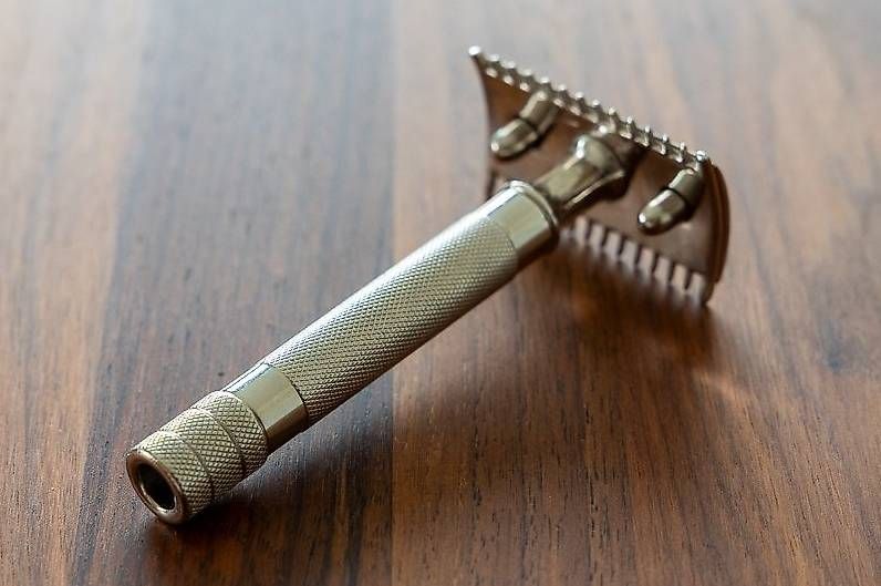Rasierapparate & Rasierklingen: Rasoir Gillette Single Ring Old Type, with Replica Handle – Gebraucht aus Avry-sur-Matran von Berlingo1 2