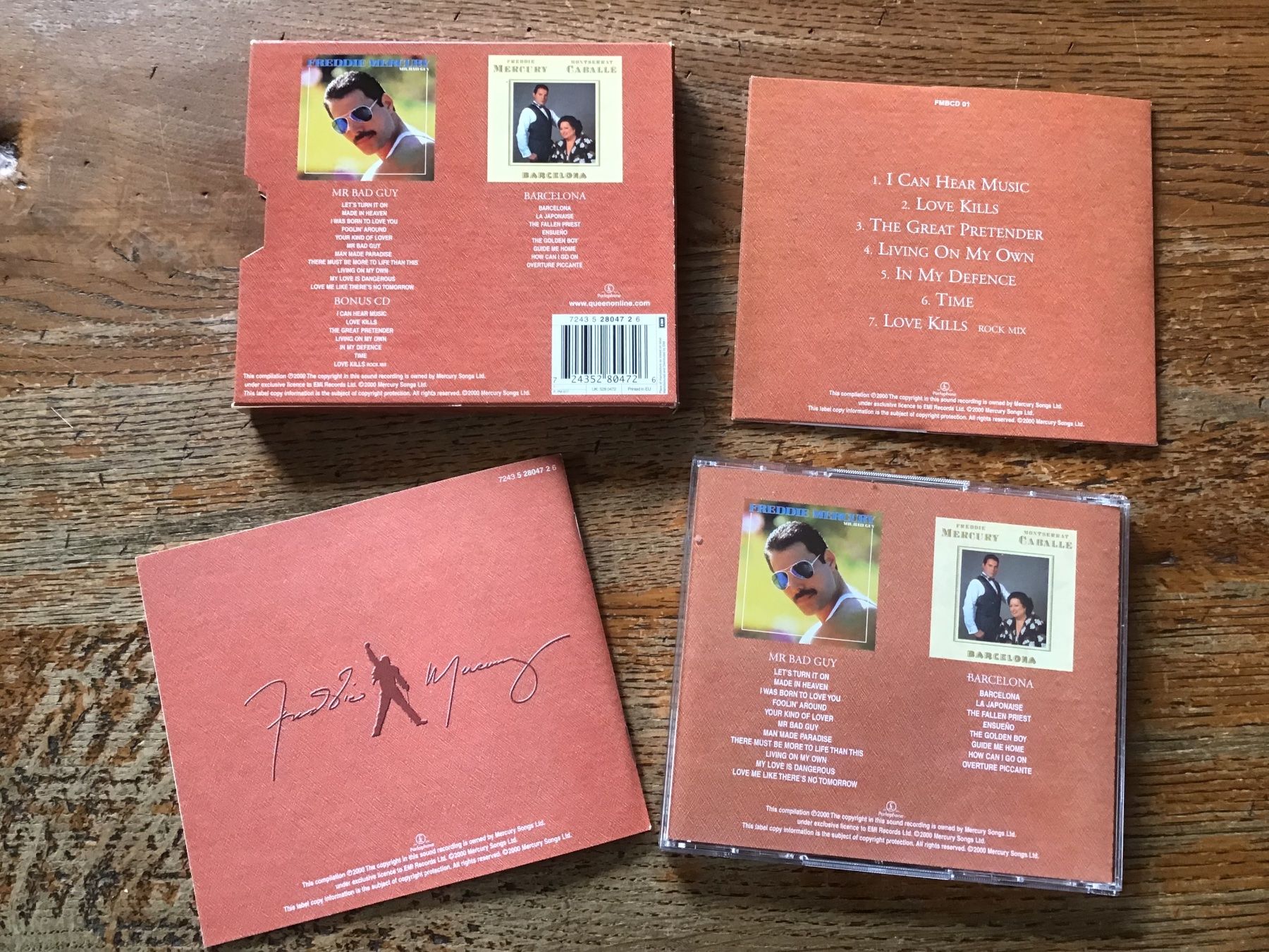 CD: Coffret 2 CD Freddy Mercury (Queen) + CD bonus – Usato da Fully venduto da Ruby97 4