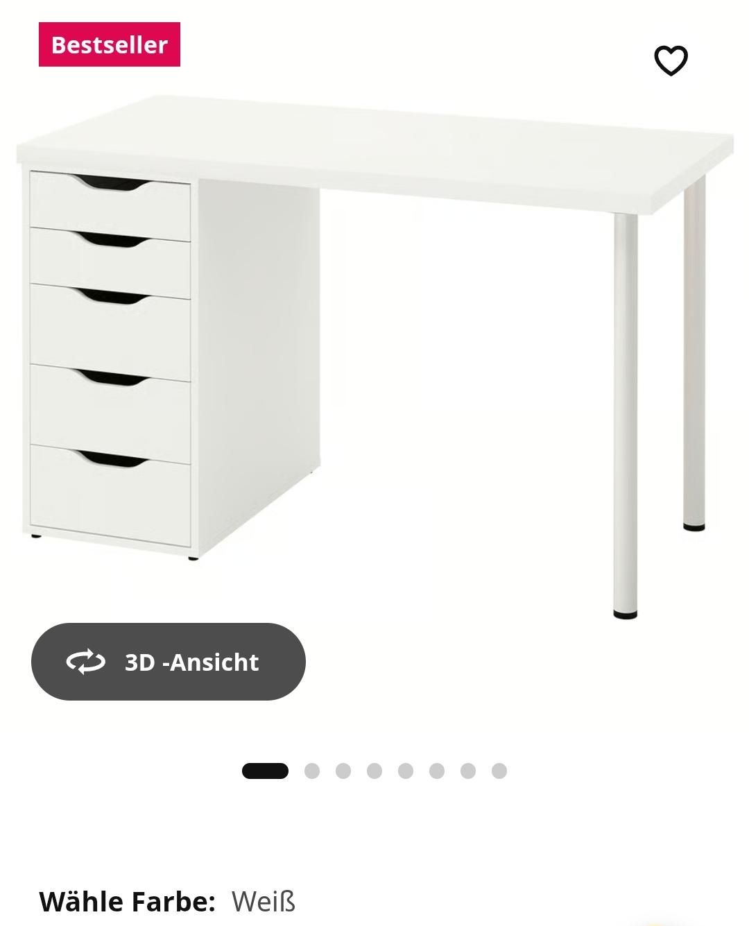 Scrivanie: Schreibtisch IKEA LAGKAPTEN/ALEX – Usato da Gerlikon venduto da ampu 1