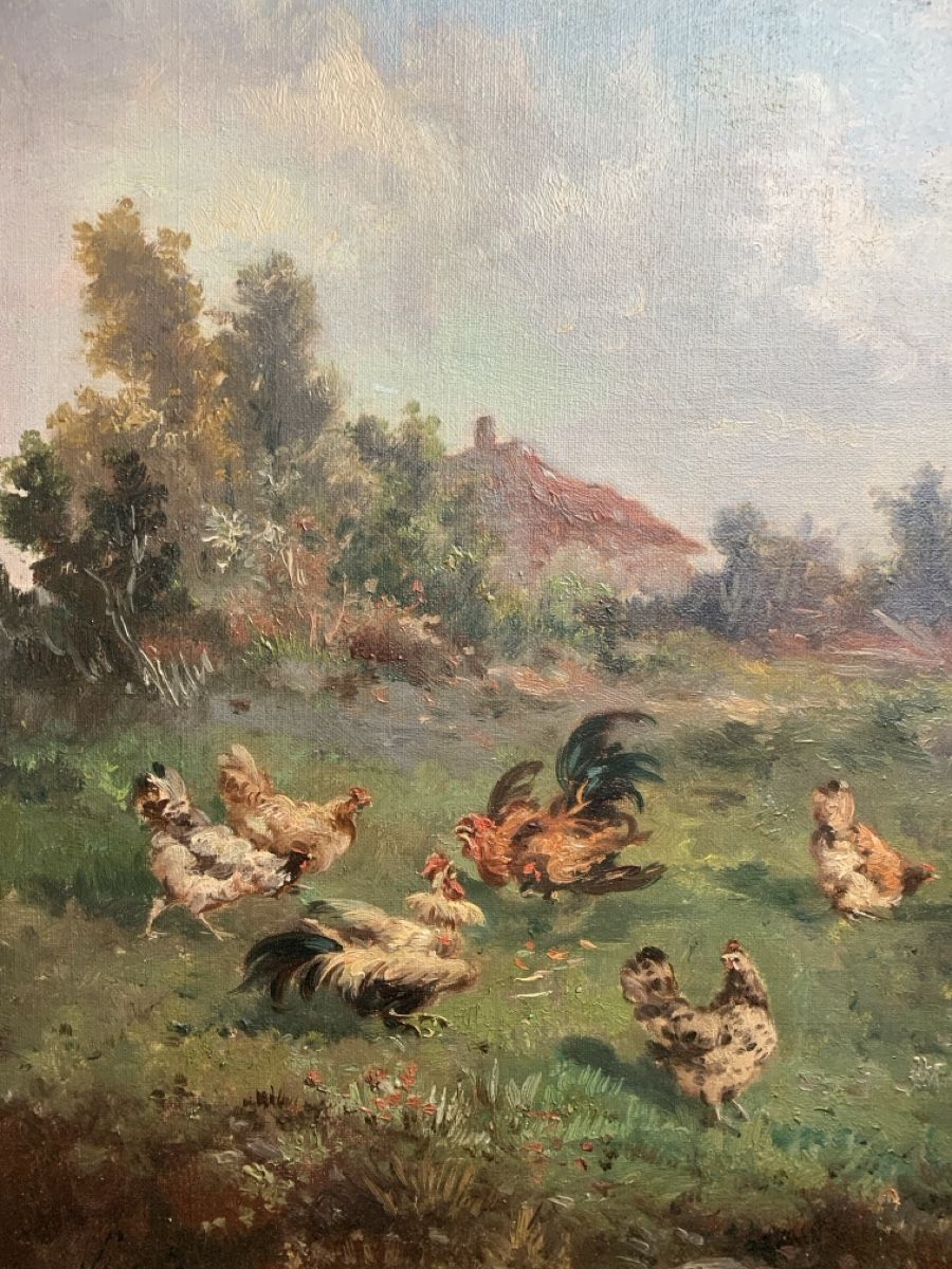Dipinti: LEMAIRE LOUIS MARIE 1824-1910 – Usato da Wolfhalden venduto da SecondAntique 2