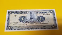 Nicaragua 1 Cordoba Banknote, 1988