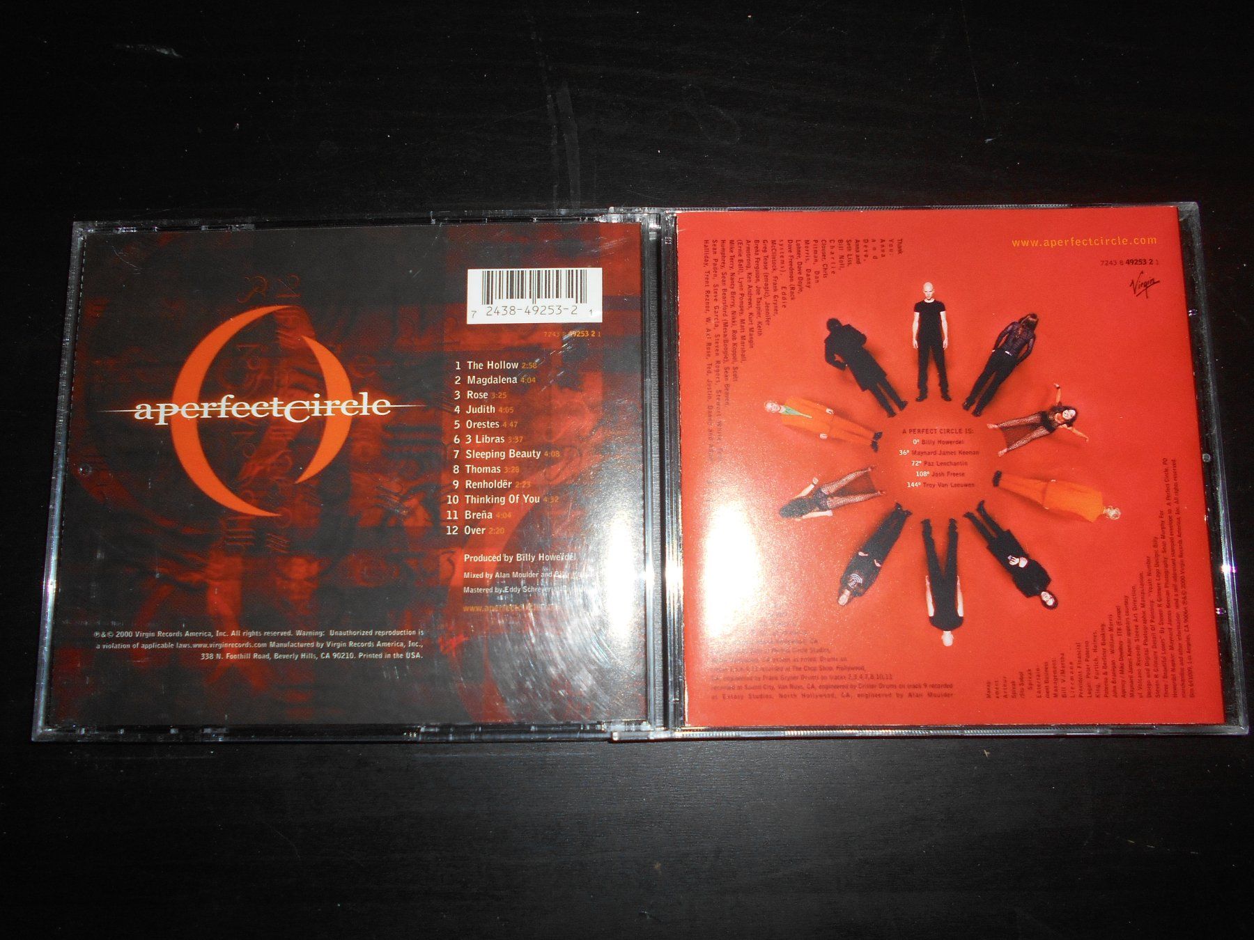 CD: A Perfect Circle – Mer De Noms / 2000 – Usato da Aarberg venduto da witchhunter01 1