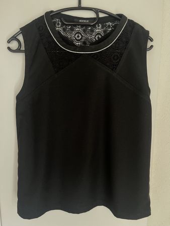 Kookai Top, schwarz, Gr. 36