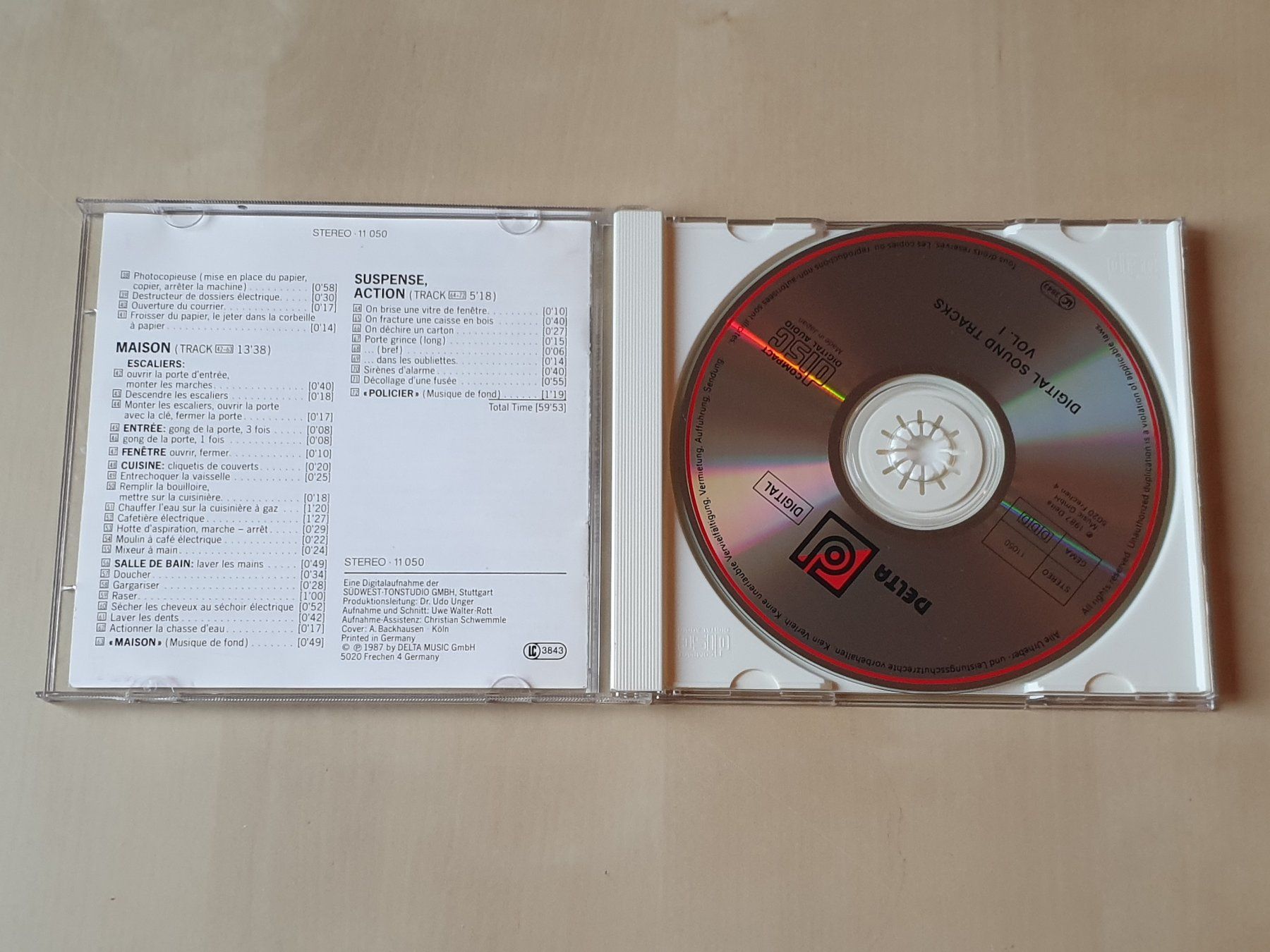 CD: Digital Sound Tracks Vol. 1 – Usato da Stansstad venduto da collectorsshop 2