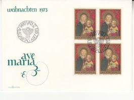 LBK 535 im 4er-Block FDC