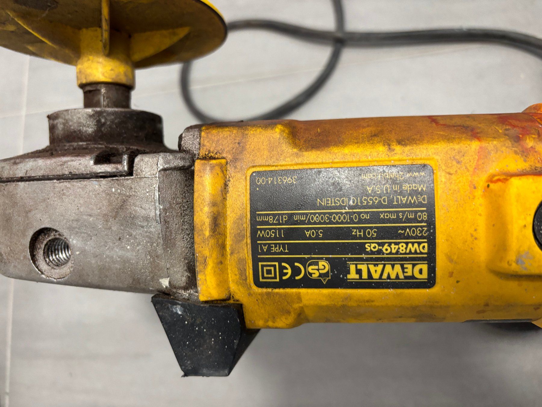 Dewalt Tutti gli attrezzi: Polisseuse rotative Dewalt DW849-QS – Usato da Prilly venduto da ant_s85b 4