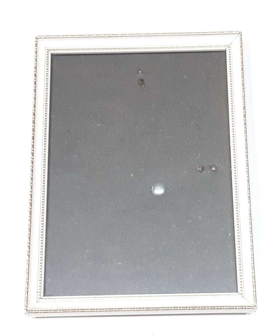Cadre Baroque Argenté Orné 675 ARG Neumann - Cadre Amovible 30x40 Cm - Style Classique Luxueux Avec Détails Sculptés