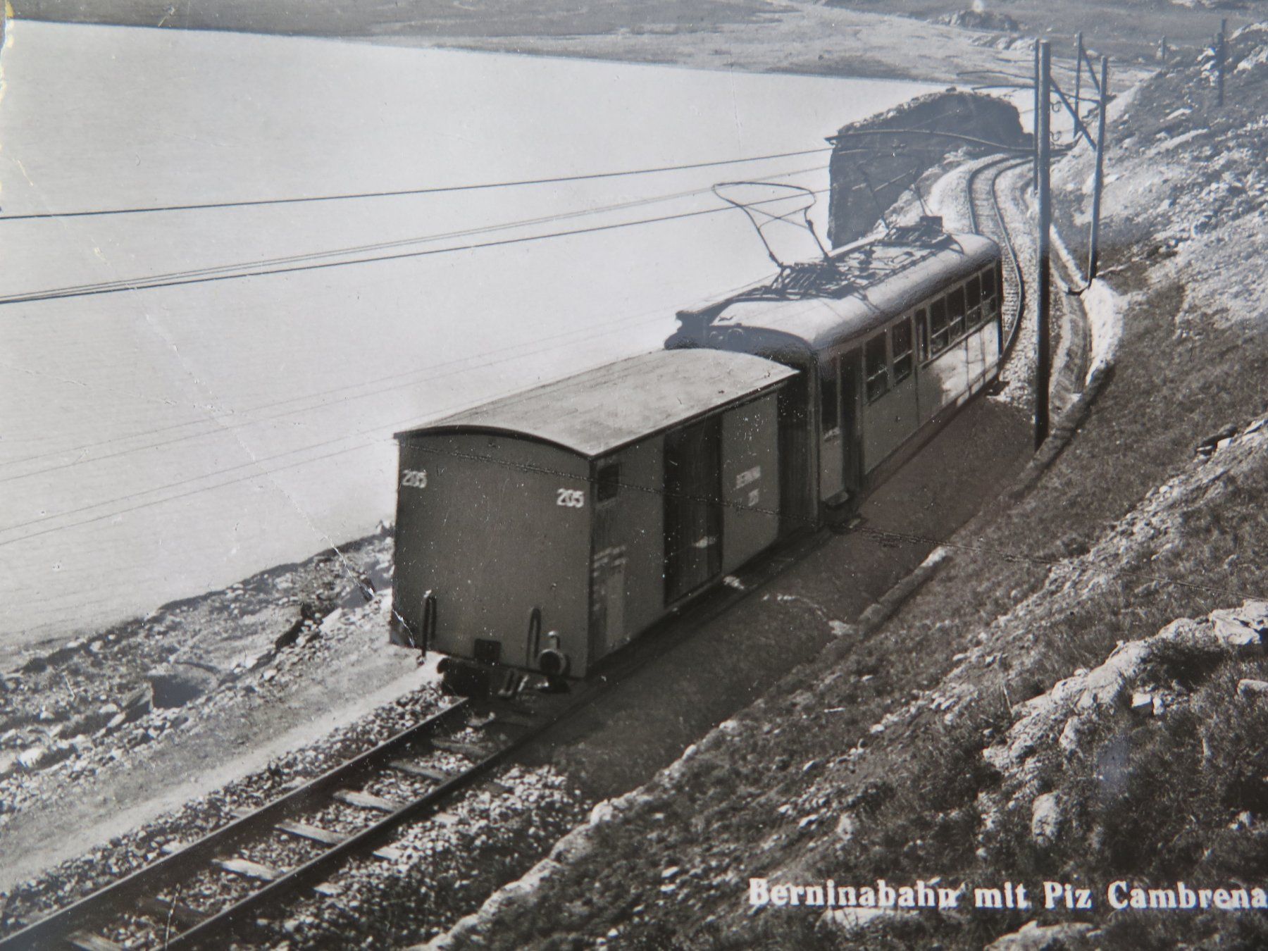 Cartoline postali: EISENBAHN - BERNINABAHN – Usato da Wittenbach venduto da lipasal 1