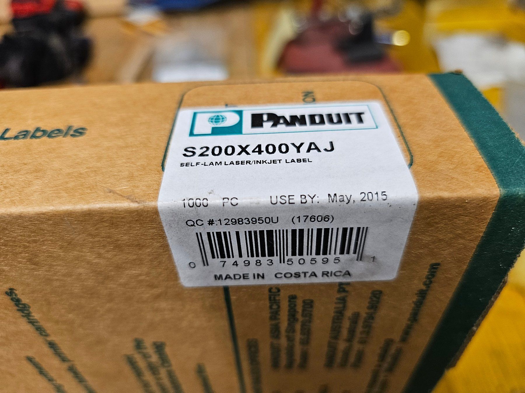 Sticker: Panduit Kabel Beschriftung – Nuovo (secondo la descrizione) da Seedorf BE venduto da REWOLO 1