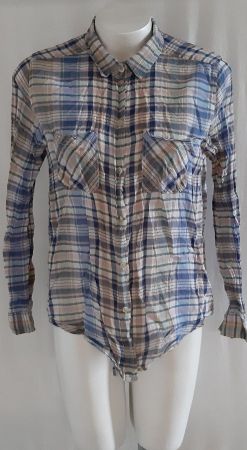 AMERICAN EAGLE Damen Check-Bluse Chemise Gr.38