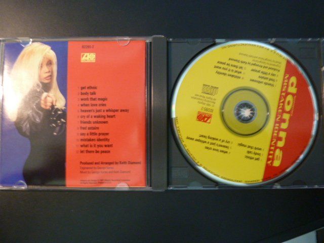 CD: Donna Summer - Mistaken identity – Usato da Au ZH venduto da sikoku 1