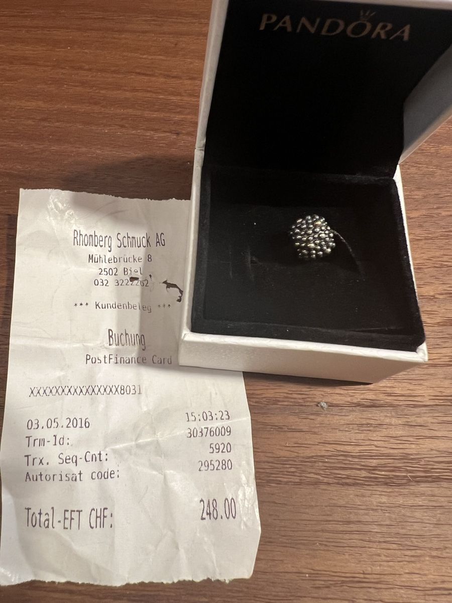 Pandora Ciondoli: Pandora Anhänger Gold und silber – Usato da Ipsach venduto da Monagiwa 1