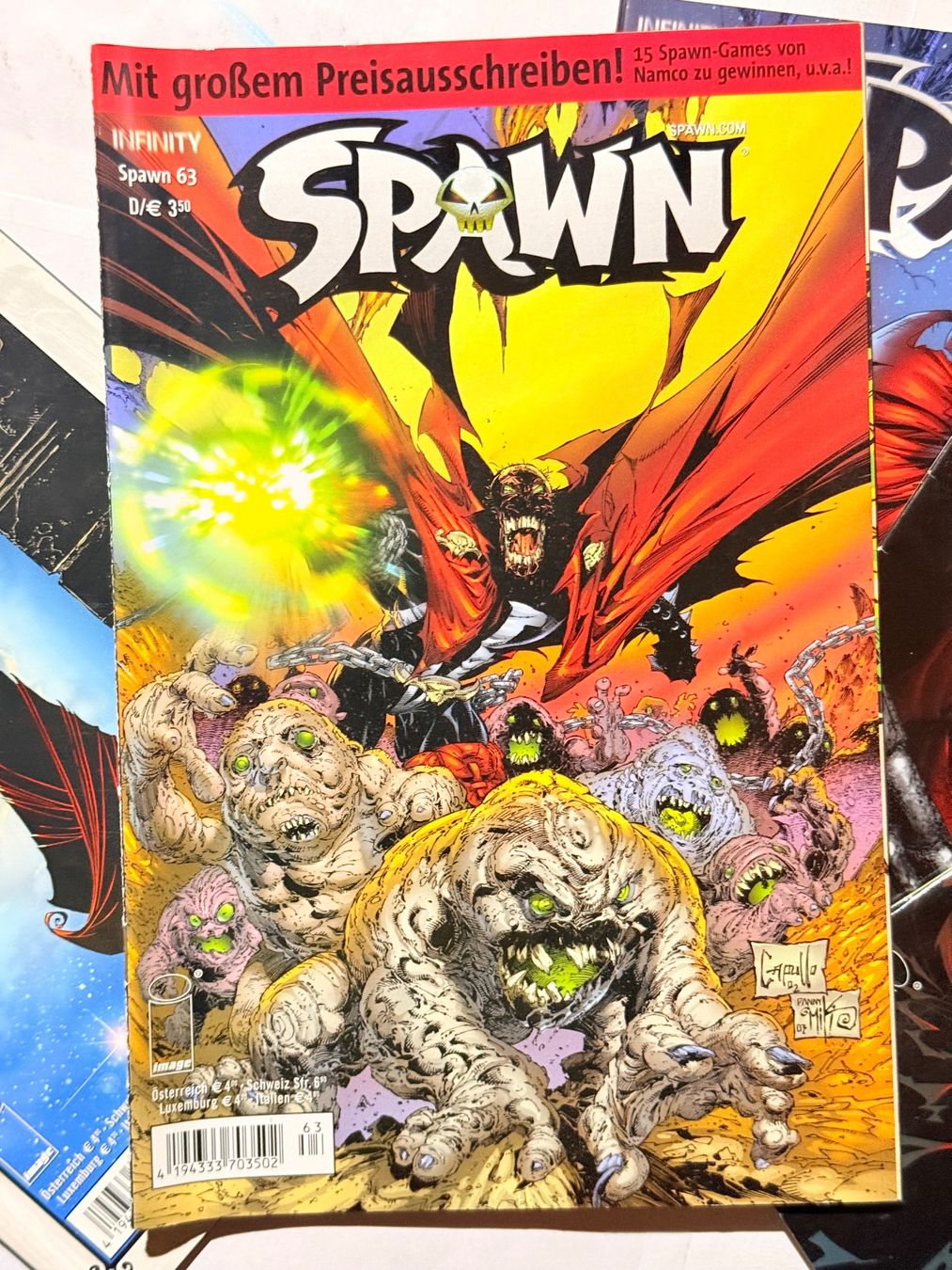 Comics: Spawn Comics Infinity Heft 60 61 62 63 64 Konvolut – Gebraucht aus Zuerich von SonderArt-Wertgut 1