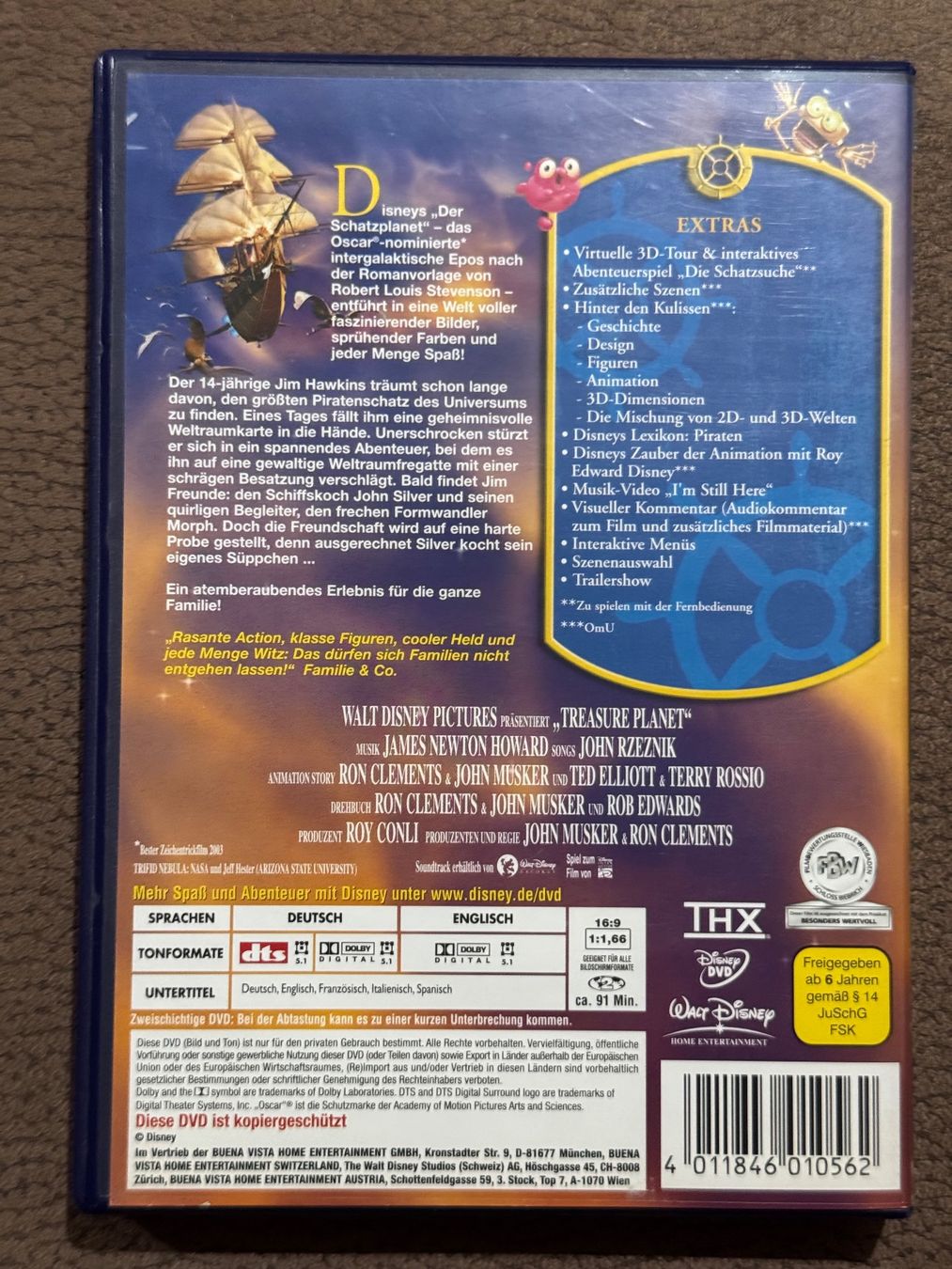 Tutti i DVDs: Der Schatzplanet – Usato da Dietikon venduto da MuNathy 2