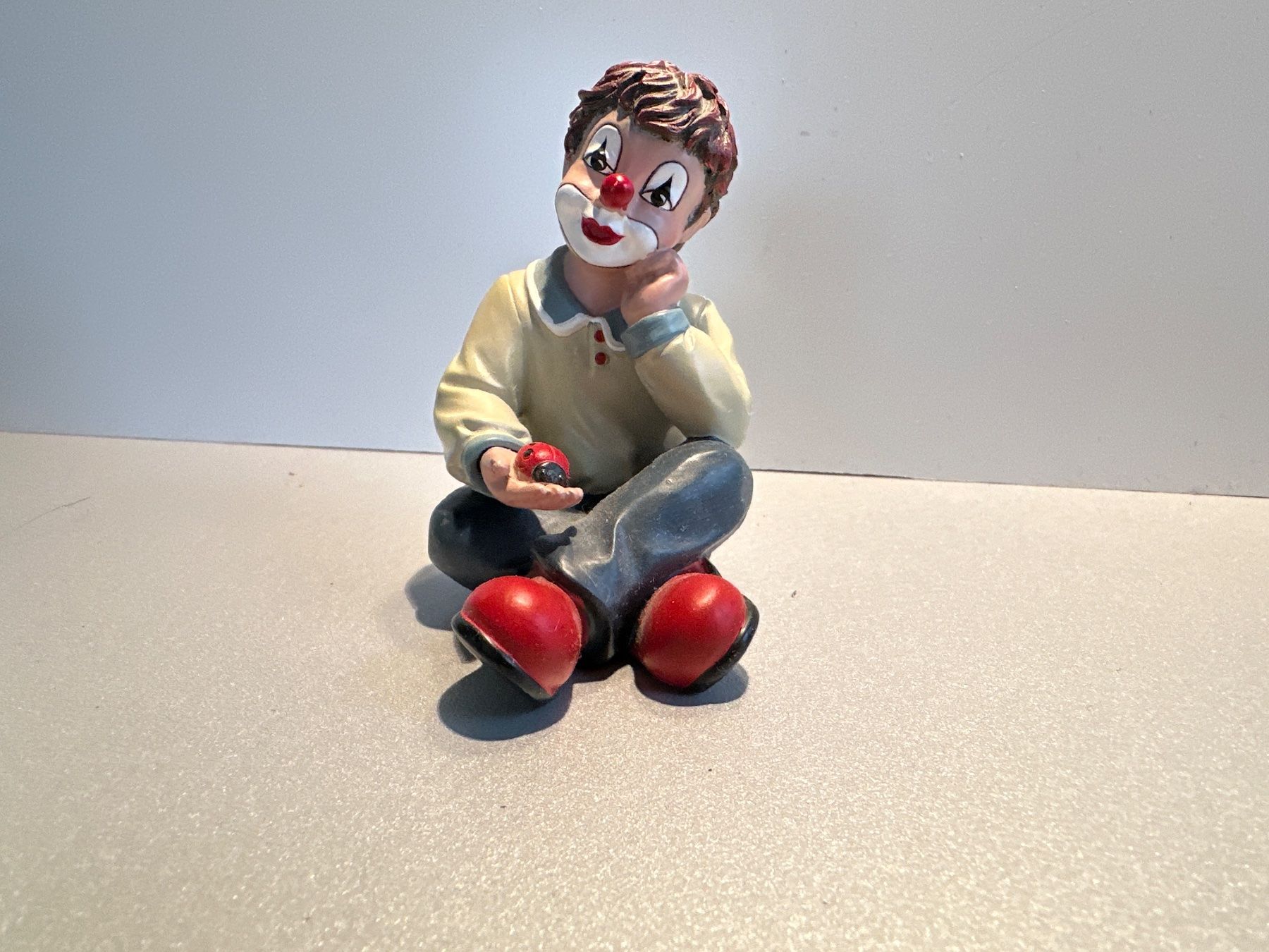 Statuette: Gilde Clown - Der glückliche Träumer – Usato da Brügg BE venduto da TSP02