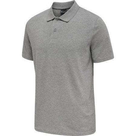 Hummel Hmlred Stretch Polo - grey melange (Grösse: M)