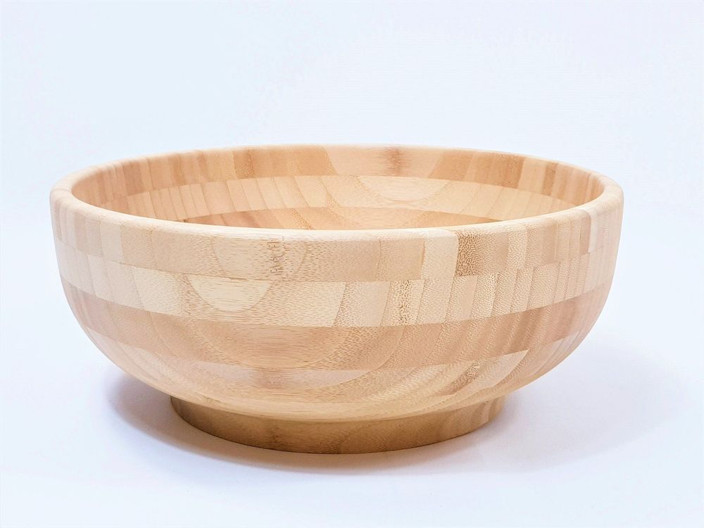 Schalen: Salatschüssel Ø 30cm / 100% Bambus – Neu und originalverpackt aus Biel / Bienne von NUTRENA