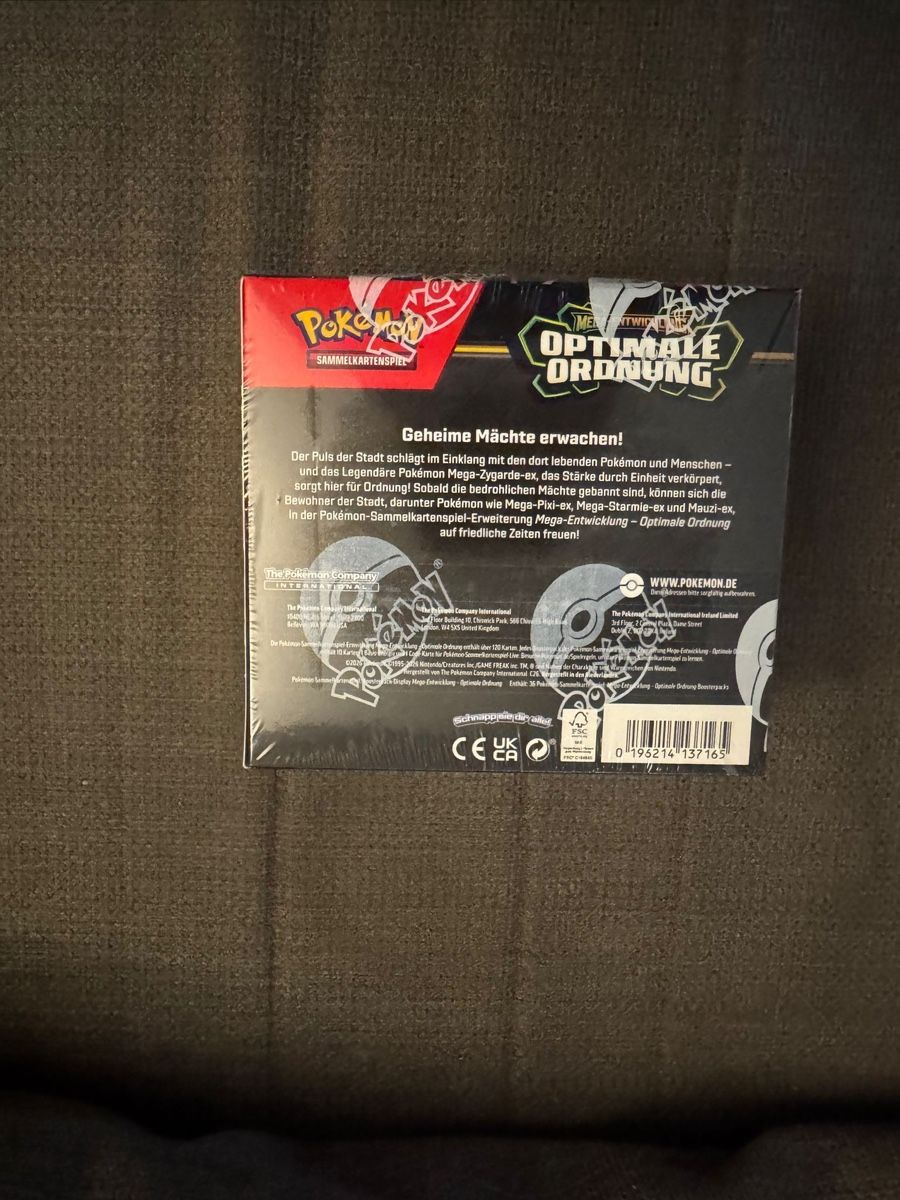 Cartoline: Pokemon Optimale Ordnung Booster Display – Nuovo e nell'imballaggio originale da Winterthur venduto da Josip45 3