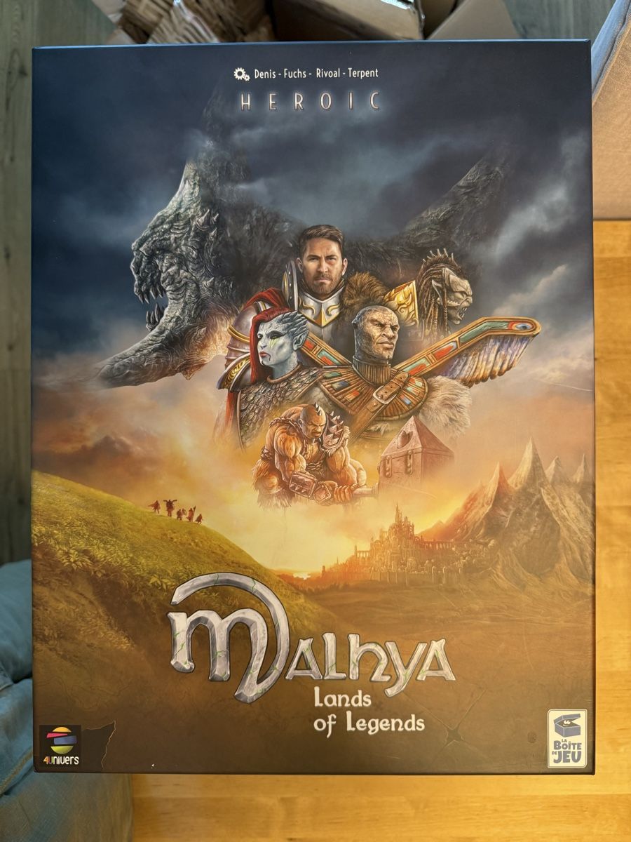 Giochi: Malhya - Heroic édition  – Nuovo (secondo la descrizione) da Meinier venduto da Kihlar