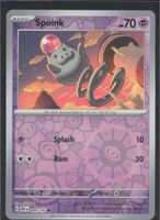 POKÉMON / Spoink / Obsidian Flames / Reverse 🇺🇸