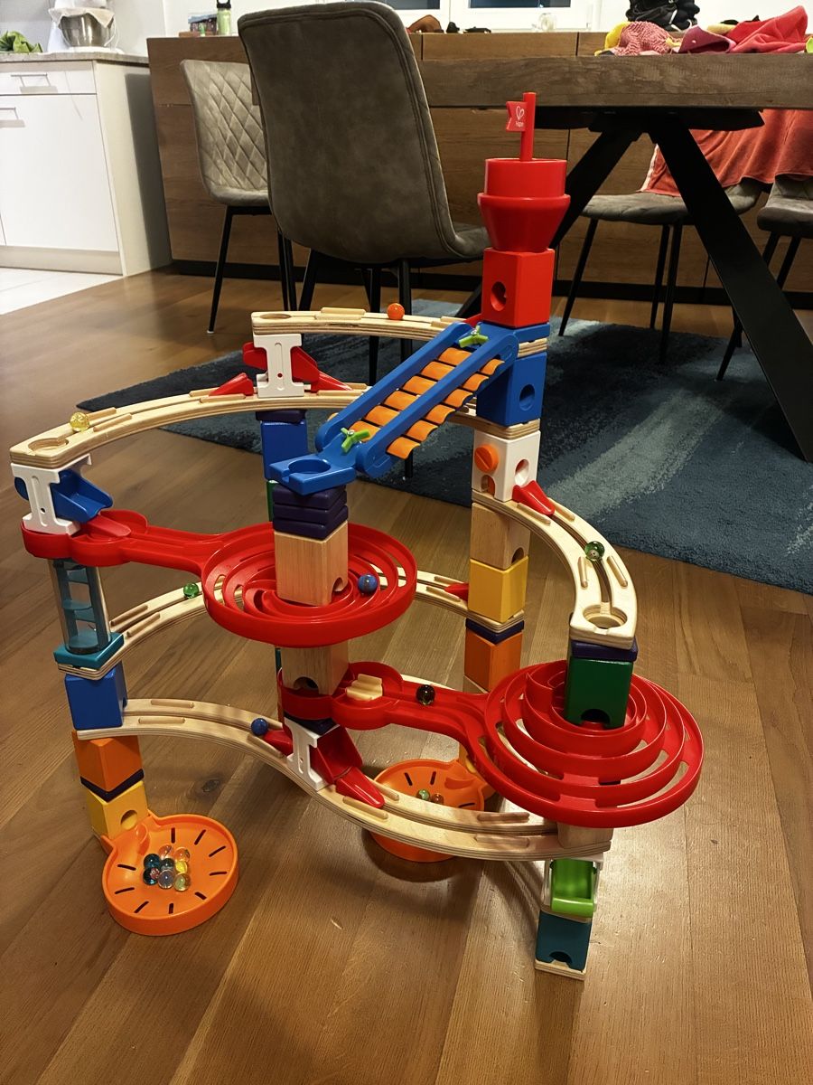 Quadrilla Giocattoli: Kugelbahn Quadrilla: 3 komplette Sets – Usato da Weiningen ZH venduto da Ulewa 1