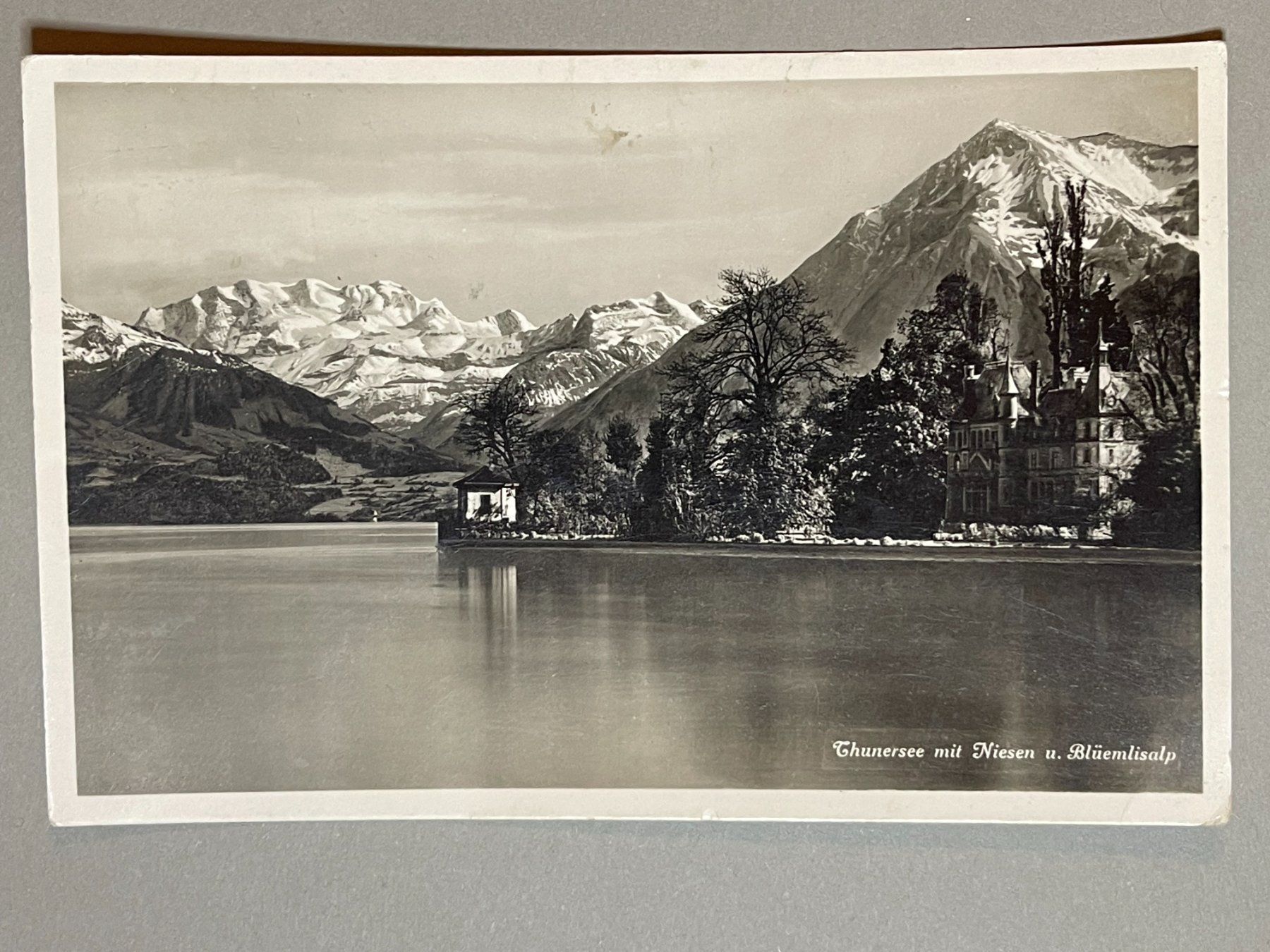 Cartoline postali: Thunersee mit Niesen – Usato da Steg VS venduto da _vinci_