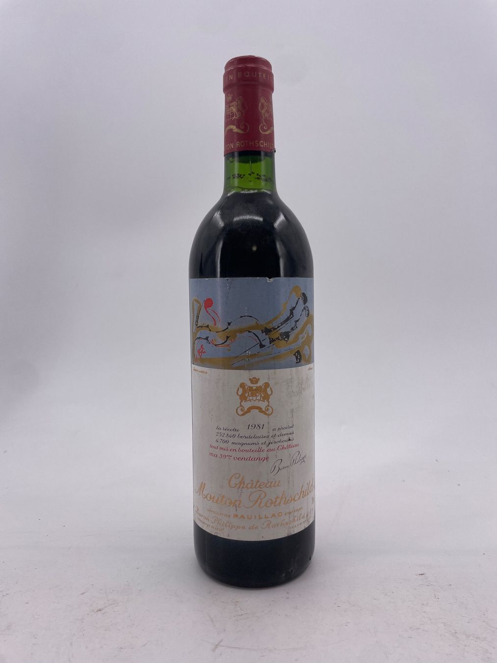 Mouton Rothschild Wein: Mouton Rothschild 1981 – Gebraucht aus Steinhausen von jon_dc7h