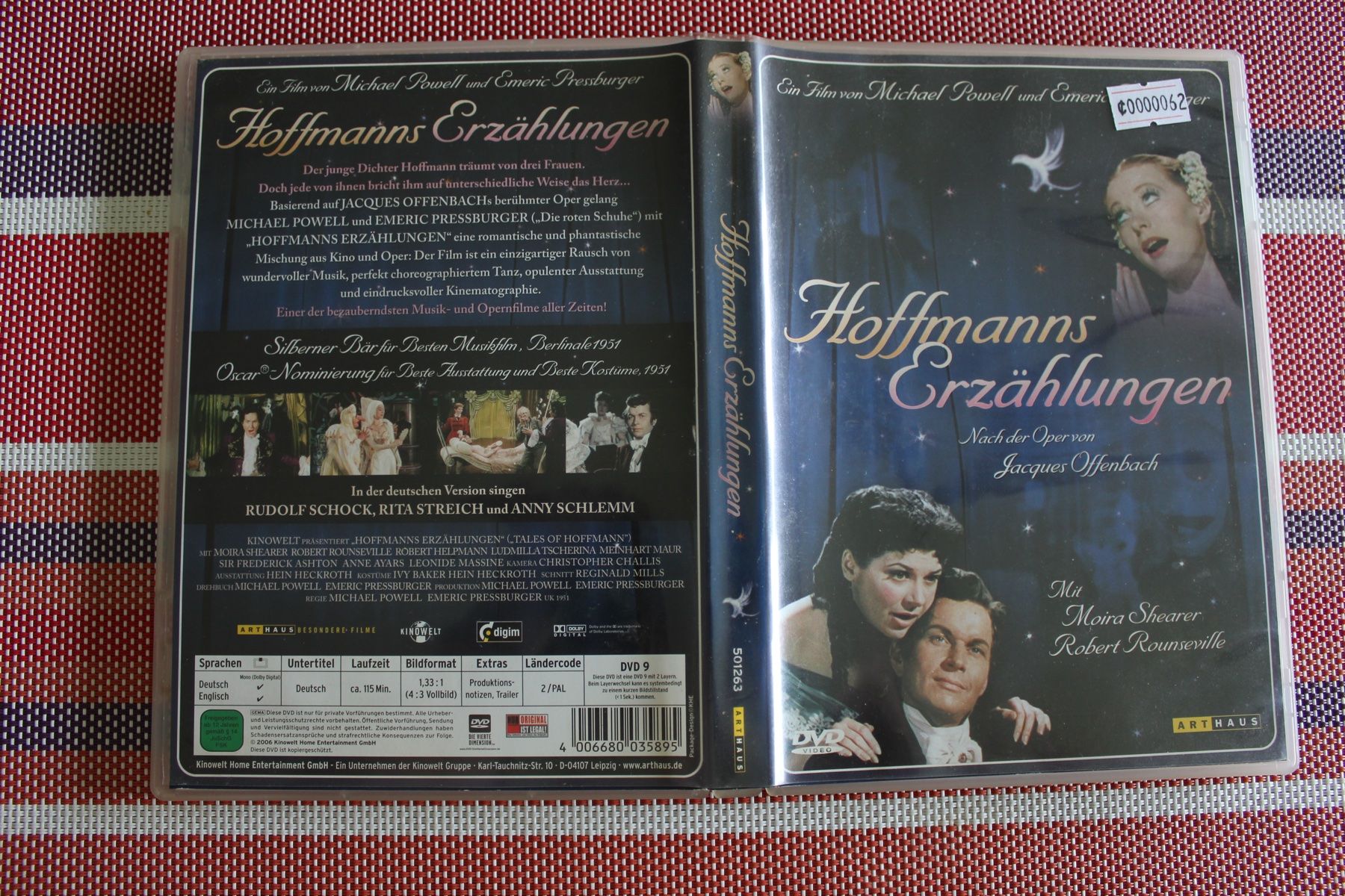 Tutti i DVDs: Hoffmanns Erzählungen von Michael Powell, Emeric Pre... |DVD – Usato da Geroldswil venduto da schlumpf1969