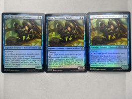 3x Urza, Powerstone Prodigy Foil Magic Karten