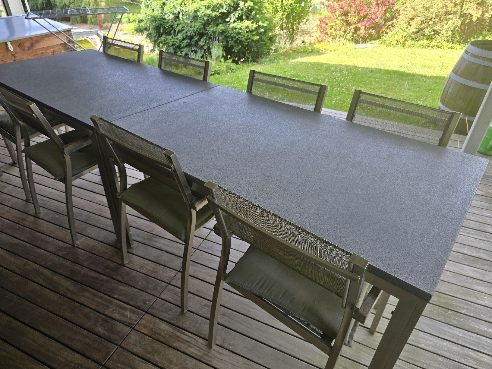 Tischset: 1 Gartentisch-Set mit 4 Stühlen – Gebraucht aus Elgg von Kallipygos 1