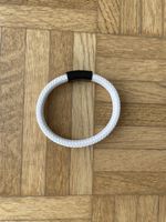 Weiss geflochtenes Armband mit Magnetverschluss, neu!