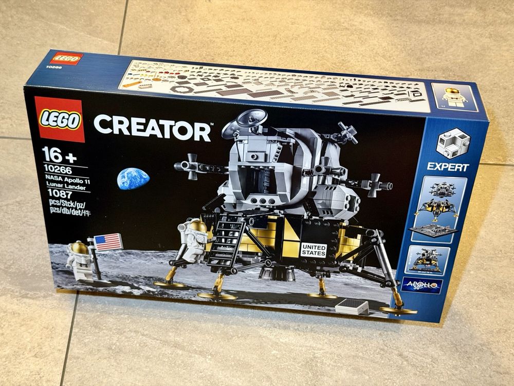 LEGO 10266 NASA Apollo 11 Mondlandefähre, NEU und OVP (Neu und ...