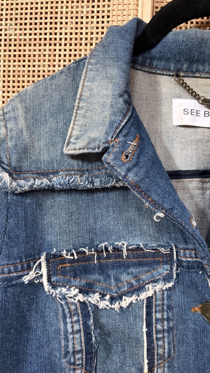 Giacche: Jeansjacke See by Chloé – Usato da Samstagern venduto da hugetobler01 1