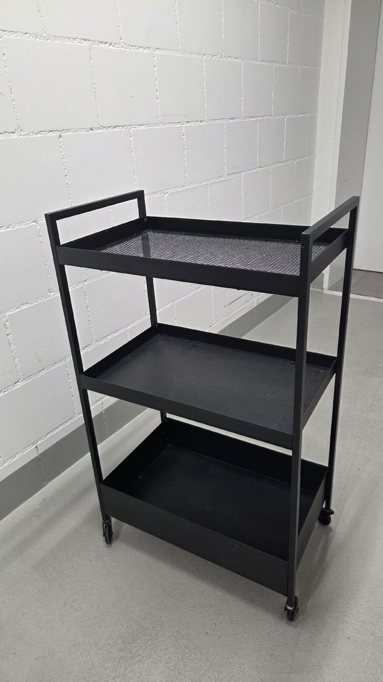 Ikea Scaffali: Ikea Nissafors Trolley black – Usato da Frick venduto da chr_tmt9