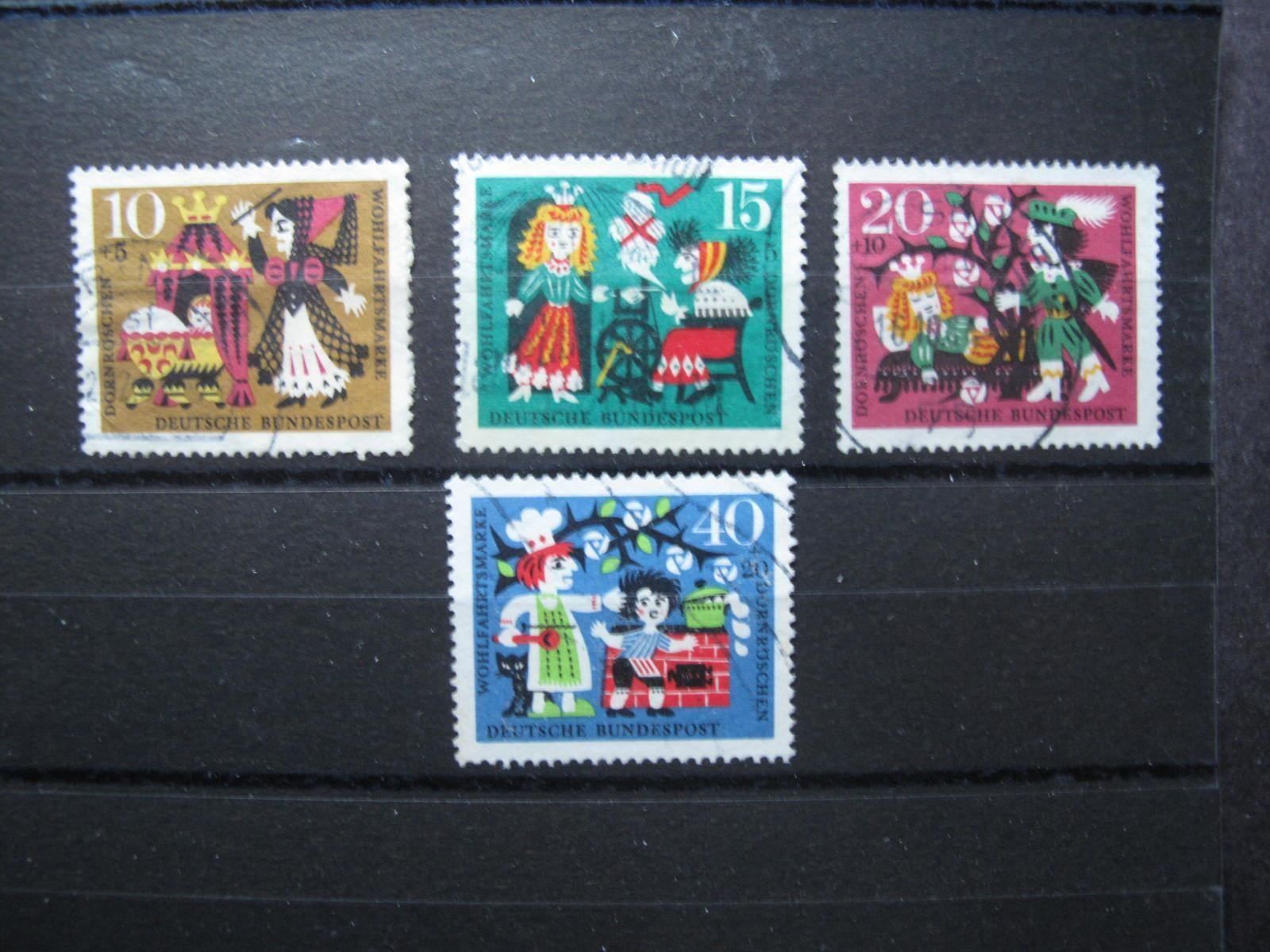Tutti i francobolli: BRD 1964 Grimm Märchen VI  gest – Usato da Wil SG venduto da fva01 1