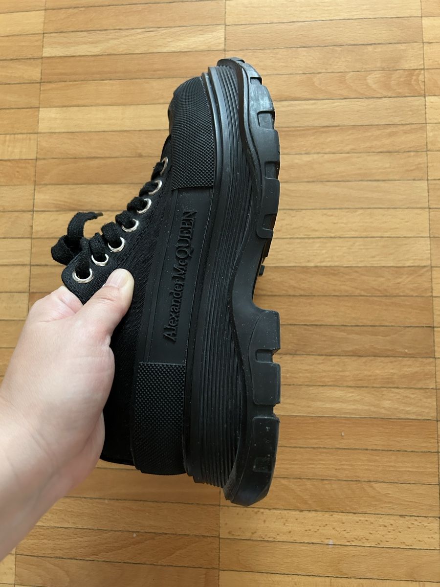 Alexander Mcqueen Scarpe da donna: Alexander McQueen Sneakers Platform Black - Size 39 – Usato da Basel venduto da lau_982w 4