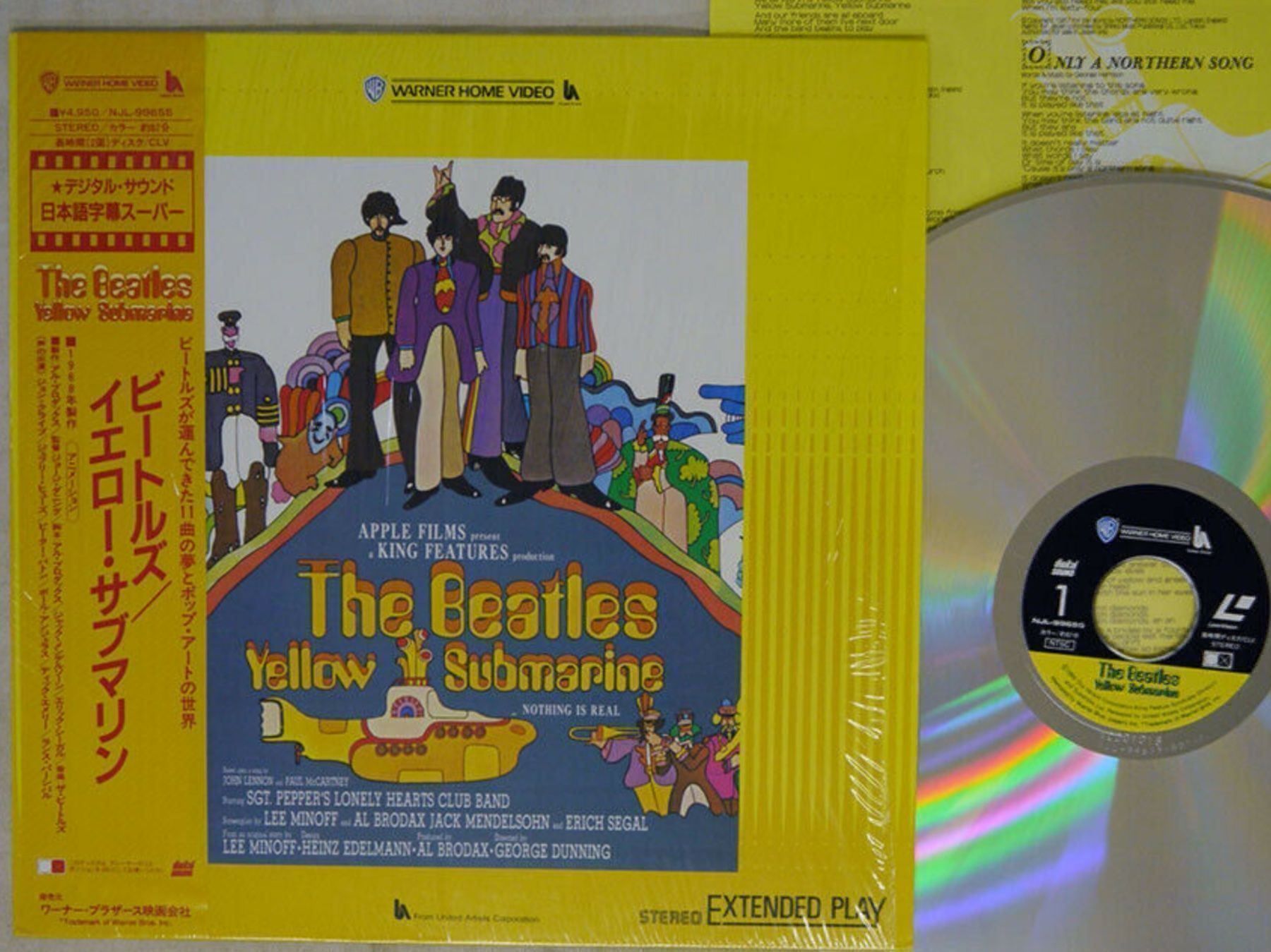 Dischi in vinile: Beatles Yellow Submarine NJL-99655 LD – Usato da Noes venduto da Orsomarso72