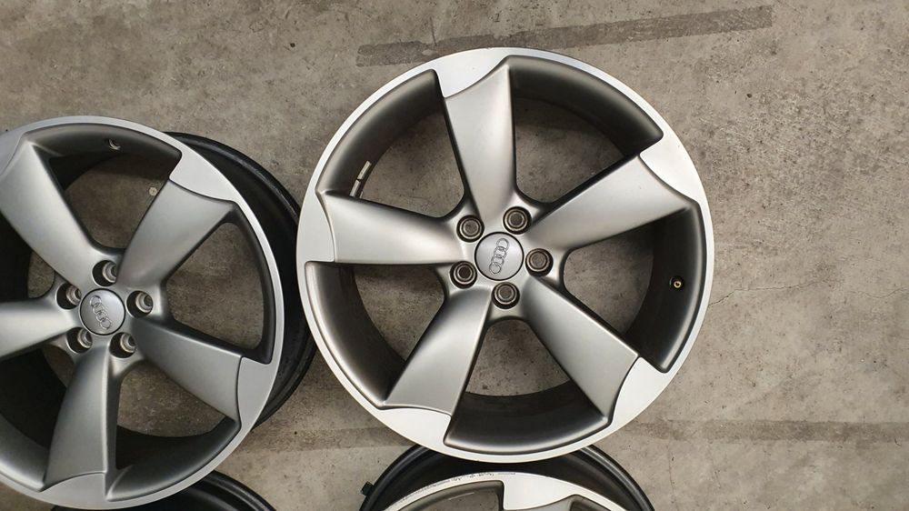 Felgenrandaufkleber Auto 19 Zoll Felgen-Aufkleber Für Audi A3/TT/RS3 8P – 5-Arm Rotor Design, Personalisierbar SB CarDesign Felgensticker