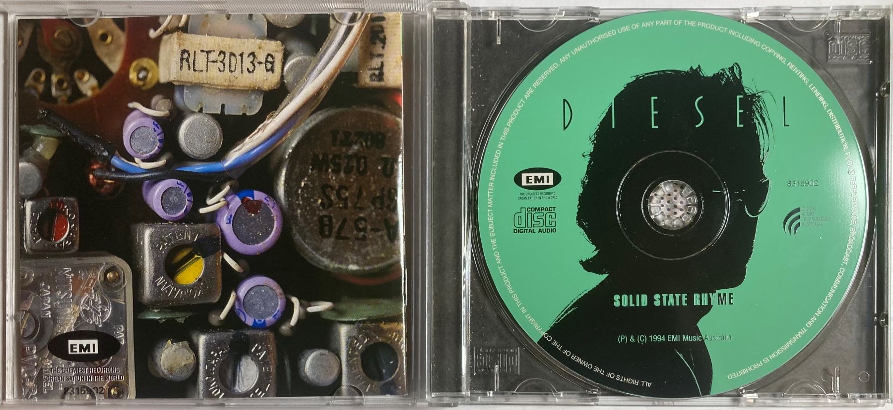 CDs: DIESEL - SOLID STATE RHYME – Gebraucht aus Poliez-Pittet von Newtown-Records 2