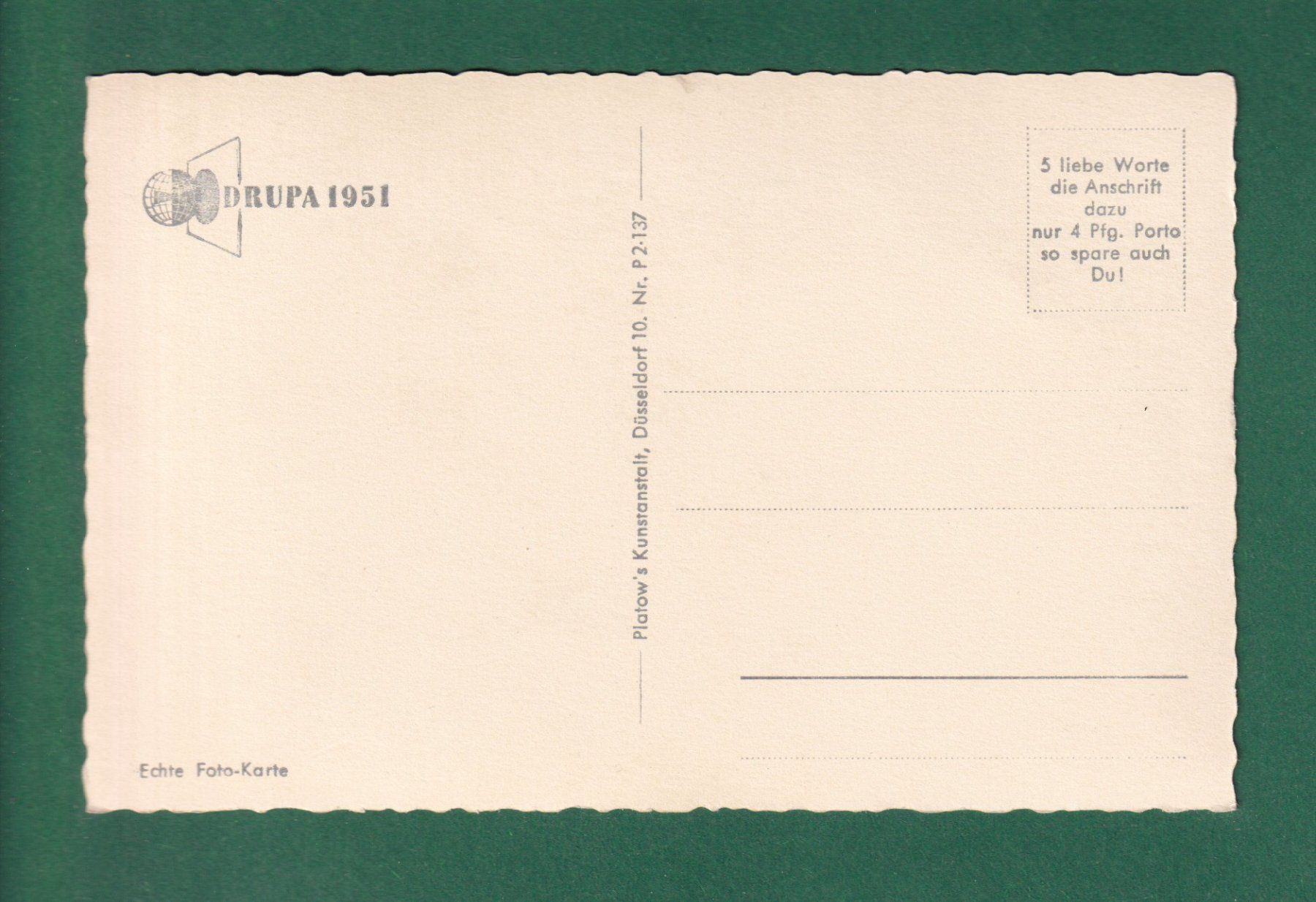 Cartoline postali: DÜSSELDORF - Im Ehrenhof – Usato da Pully venduto da nicecards-shop 1