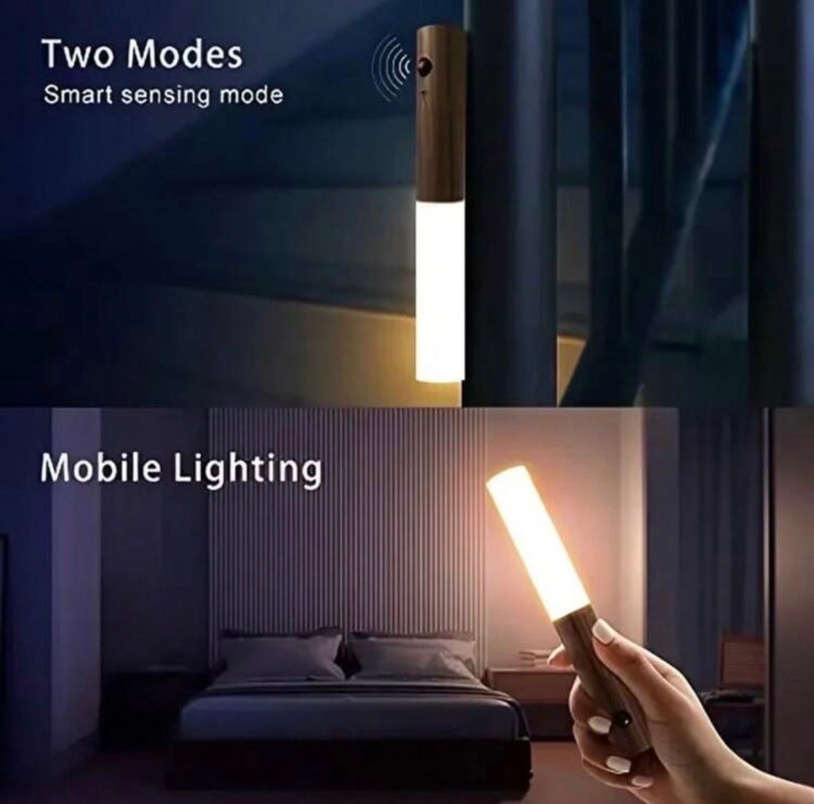 Lampes: Magnetische Holz LED Lampe – Neuf avec emballage d'origine à Emmenbrücke par ShopDirect 1